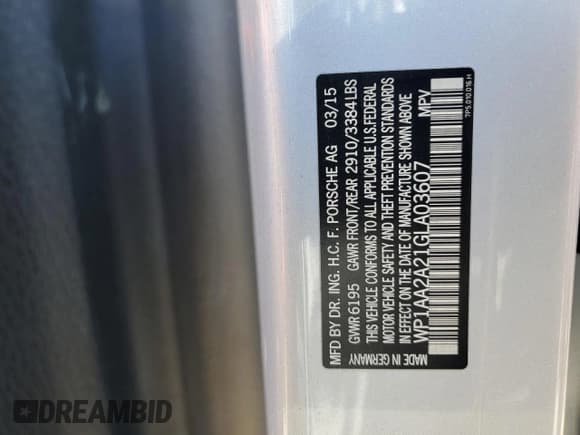 ✅ 2016 Porsche Cayenne • VIN: WP1AA2A21GLA03607 • Lot: 63449765. Wystawiony na Copart z przebiegiem 172 589 mil. Bezpłatny archiwum sprzedaży aukcyjnych z USA i szczegółowy raport historii pojazdu na DreamBid. Zdjęcie 13.