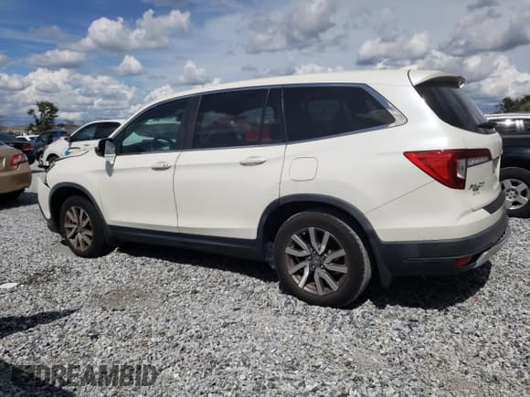 ✅ 2019 Honda Pilot EX-L • VIN: 5FNYF5H43KB018907 • Lot: 64629115. Listed on Copart with 91,727 mi. Free auction sales archive from the USA and detailed vehicle history report at DreamBid. Image 2.