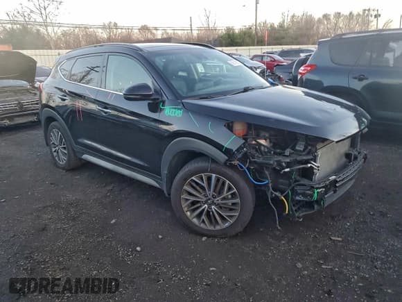 ✅ 2021 Hyundai Tucson Ultimate • VIN: KM8J3CAL2MU337401 • Lot: 92619875. Listed on Copart with 58,351 mi. Free auction sales archive from the USA and detailed vehicle history report at DreamBid. Image 4.
