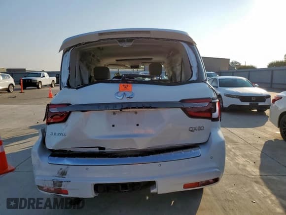 ✅ 2021 Infiniti QX80 Luxe • VIN: JN8AZ2AF9M9716541 • Lot: 68958755. Wystawiony na Copart z przebiegiem Nie podano. Bezpłatny archiwum sprzedaży aukcyjnych z USA i szczegółowy raport historii pojazdu na DreamBid. Zdjęcie 6.