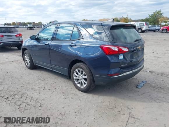 2018 Chevrolet Equinox LS с VIN 3GNAXHEV0JS615152, выставлен на аукционе IAAI как лот 43503491 с пробегом 36 599 миль миль и . История ставок и продаж доступна на DreamBid. Изображение 3.