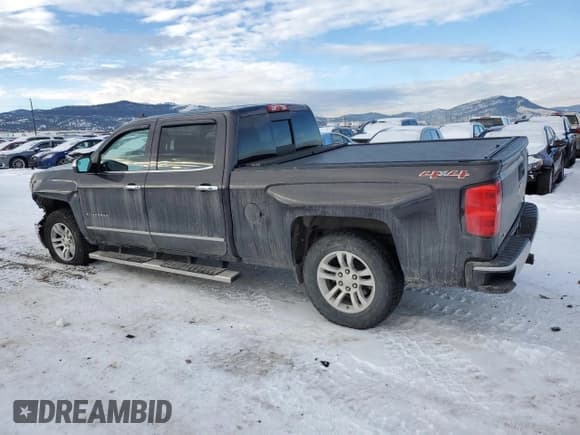 ✅ 2015 Chevrolet Silverado 1500 LTZ • VIN: 1GCUKSEC5FF199207 • Лот: 41789615. Опубликован ранее на Copart с пробегом 164 620 миль. Бесплатный доступ к архиву аукционных продаж из США и подробный отчёт об истории автомобиля на DreamBid. Изображение 2.