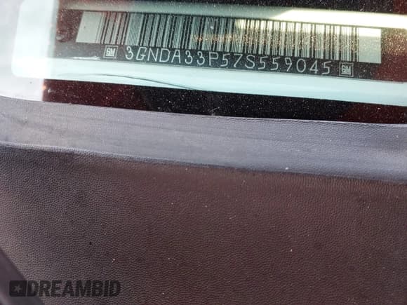 ✅ 2007 Chevrolet HHR LT • VIN: 3GNDA33P57S559045 • Lot: 43475927. Listed on IAAI with 237,085 mi. Free auction sales archive from the USA and detailed vehicle history report at DreamBid. Image 9.