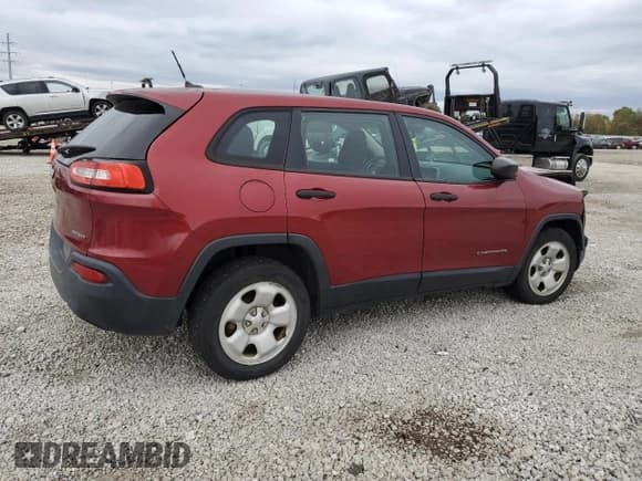 ✅ 2014 Jeep Cherokee Sport • VIN: 1C4PJLAB4EW163879 • Lot: 89557725. Wystawiony na Copart z przebiegiem 232 532 mil. Bezpłatny archiwum sprzedaży aukcyjnych z USA i szczegółowy raport historii pojazdu na DreamBid. Zdjęcie 3.