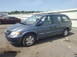 2002 Dodge Caravan SE z VIN 1B4GP24342B733764, wystawiony jako Copart lot #60354835 z przebiegiem 148 316 mil mil oraz Czysty tytuł • Clean title. Historia ofert i sprzedaży dostępna na DreamBid. Obrazek 1.