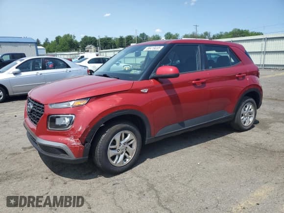 ✅ 2022 Hyundai Venue SE • VIN: KMHRB8A37NU147405 • Lot: 58419035. Listed on Copart with 39,298 mi. Free auction sales archive from the USA and detailed vehicle history report at DreamBid. Image 1.