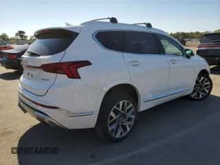 2023 Hyundai Santa Fe Calligraphy z VIN 5NMS5DAL6PH520255, wystawiony jako Copart lot #82090035 z przebiegiem 44 423 mil mil oraz Szkoda całkowita • Salvage title. Historia ofert i sprzedaży dostępna na DreamBid. Obrazek 3.