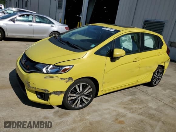 ✅ 2015 Honda Fit EX-L • VIN: 3HGGK5H89FM751668 • Lot: 55771345. Listed on Copart with 86,862 mi. Free auction sales archive from the USA and detailed vehicle history report at DreamBid. Image 1.