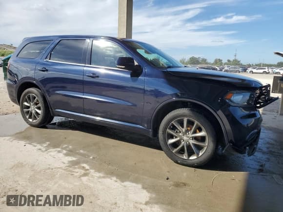 ✅ 2017 Dodge Durango GT • VIN: 1C4RDJDG9HC697901 • Lot: 91401665. Listed on Copart with 152,363 mi. Free auction sales archive from the USA and detailed vehicle history report at DreamBid. Image 4.