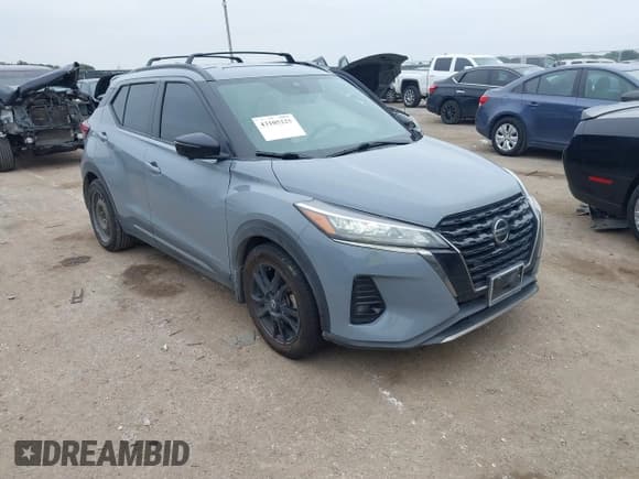 ✅ 2021 Nissan Kicks SR • VIN: 3N1CP5DV8ML522298 • Лот: 43105225. Опубликован ранее на IAAI с пробегом 122 900 миль. Бесплатный доступ к архиву аукционных продаж из США и подробный отчёт об истории автомобиля на DreamBid. Изображение 1.