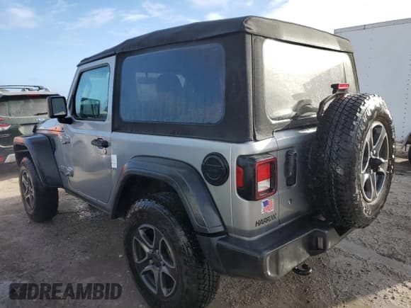 ✅ 2019 Jeep Wrangler Sport S • VIN: 1C4GJXAN7KW512918 • Lot: 76731974. Listed on Copart with Not provided. Free auction sales archive from the USA and detailed vehicle history report at DreamBid. Image 2.