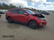 ✅ 2023 Chevrolet Equinox RS • VIN: 3GNAXMEG4PS160356 • Lot: 86848355. Listed on Copart with 12,811 mi. Free auction sales archive from the USA and detailed vehicle history report at DreamBid. Image 4.