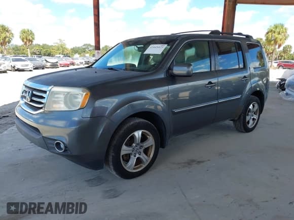 ✅ 2013 Honda Pilot EX-L • VIN: 5FNYF3H59DB001657 • Lot: 43445423. Listed on IAAI with 170,606 mi. Free auction sales archive from the USA and detailed vehicle history report at DreamBid. Image 2.