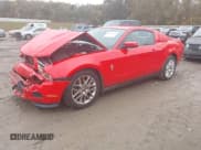 ✅ 2012 Ford Mustang Premium • VIN: 1ZVBP8AM4C5235476 • Lot: 43547051. Listed on IAAI with 111,904 mi. Free auction sales archive from the USA and detailed vehicle history report at DreamBid. Image 2.