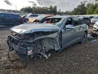 ✅ 2018 Infiniti Q50 Red Sport 400 • VIN: JN1FV7APXJM460585 • Лот: 94809805. Опубликован ранее на Copart с пробегом Не указан. Бесплатный доступ к архиву аукционных продаж из США и подробный отчёт об истории автомобиля на DreamBid. Изображение 1.