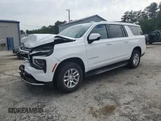 ✅ 2025 Chevrolet Suburban LT • VIN: 1GNS6CRD6SR173915 • Лот: 56220355. Опубликован ранее на Copart с пробегом 14 619 миль. Бесплатный доступ к архиву аукционных продаж из США и подробный отчёт об истории автомобиля на DreamBid. Изображение 1.