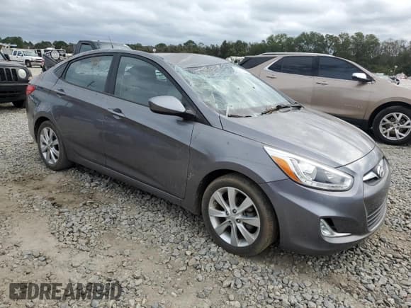 ✅ 2014 Hyundai Accent GLS • VIN: KMHCU4AE4EU739208 • Лот: 74274984. Опубликован ранее на Copart с пробегом 79 161 миль. Бесплатный доступ к архиву аукционных продаж из США и подробный отчёт об истории автомобиля на DreamBid. Изображение 4.