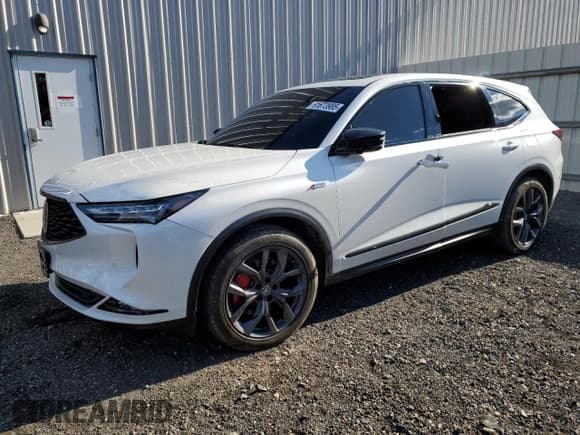 ✅ 2023 Acura MDX w/A-Spec Package • VIN: 5J8YE1H0XPL026758 • Лот: 91673985. Опубликован ранее на Copart с пробегом Не указан. Бесплатный доступ к архиву аукционных продаж из США и подробный отчёт об истории автомобиля на DreamBid. Изображение 1.