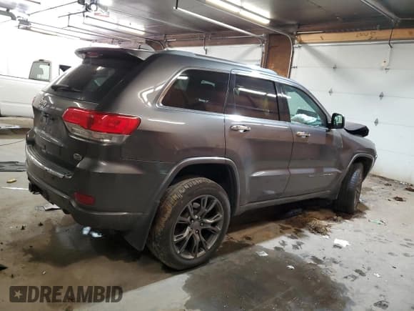 ✅ 2019 Jeep Grand Cherokee Overland • VIN: 1C4RJFCG1KC750413 • Lot: 65745995. Listed on Copart with 132,583 mi. Free auction sales archive from the USA and detailed vehicle history report at DreamBid. Image 3.