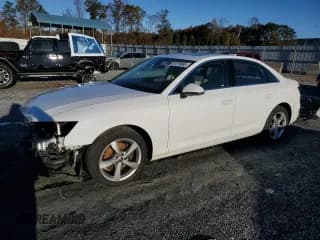 ✅ 2019 Audi A4 Premium • VIN: WAUGMAF4XKA055391 • Lot: 91579895. Listed on Copart with 65,302 mi. Free auction sales archive from the USA and detailed vehicle history report at DreamBid. Image 1.