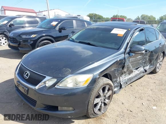 ✅ 2008 Lexus GS 350 • VIN: JTHCE96S480019138 • Lot: 43185688. Listed on IAAI with 160,465 mi. Free auction sales archive from the USA and detailed vehicle history report at DreamBid. Image 2.