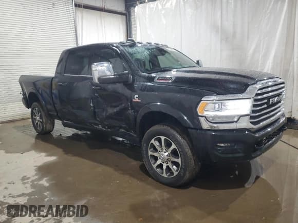 ✅ 2024 Ram 3500 Longhorn • VIN: 3C63R3NL6RG151741 • Lot: 84758044. Listed on Copart with 23,239 mi. Free auction sales archive from the USA and detailed vehicle history report at DreamBid. Image 4.