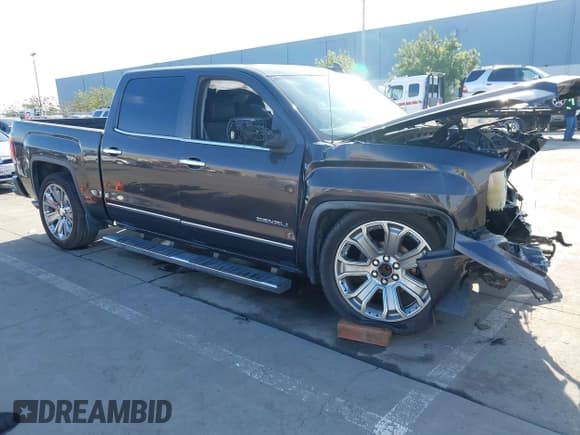 ✅ 2016 GMC Sierra 1500 Denali • VIN: 3GTP1PEC0GG190167 • Lot: 41260976. Listed on IAAI with 143,430 mi. Free auction sales archive from the USA and detailed vehicle history report at DreamBid. Image 1.