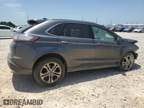 ✅ 2016 Ford Edge Titanium • VIN: 2FMPK4K88GBB44791 • Lot: 60932044. Listed on Copart with 74,796 mi. Free auction sales archive from the USA and detailed vehicle history report at DreamBid. Image 3.
