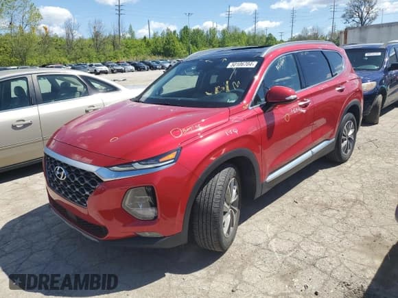 ✅ 2020 Hyundai Santa Fe SEL • VIN: 5NMS3CAD1LH288750 • Lot: 50106704. Wystawiony na Copart z przebiegiem 21 788 mil. Bezpłatny archiwum sprzedaży aukcyjnych z USA i szczegółowy raport historii pojazdu na DreamBid. Zdjęcie 1.