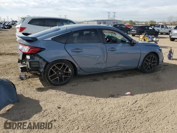✅ 2022 Honda Civic Sport Touring • VIN: 19XFL1H85NE004805 • Lot: 87209325. Listed on Copart with Not provided. Free auction sales archive from the USA and detailed vehicle history report at DreamBid. Image 3.