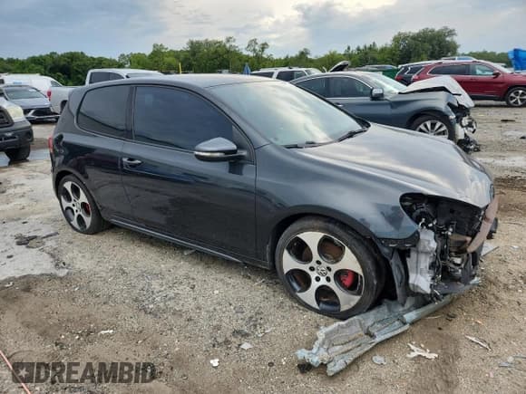 ✅ 2012 Volkswagen Golf GTI w/Conv & Sunroof • VIN: WVWEV7AJXCW246367 • Lot: 63641725. Listed on Copart with Not provided. Free auction sales archive from the USA and detailed vehicle history report at DreamBid. Image 4.