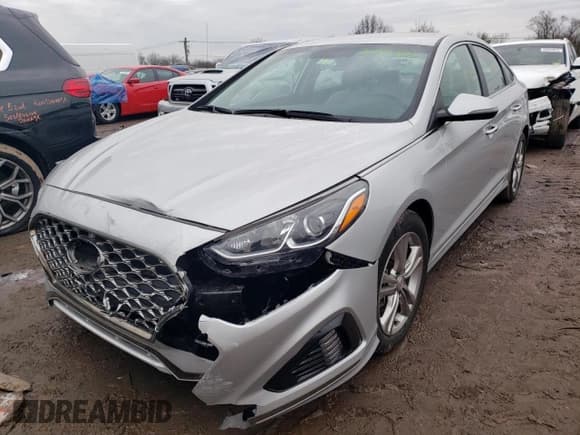✅ 2019 Hyundai Sonata SEL • VIN: 5NPE34AF4KH795244 • Lot: 36491353. Listed on Copart with Not provided. Free auction sales archive from the USA and detailed vehicle history report at DreamBid. Image 1.