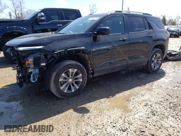 2025 Chevrolet Equinox AWD LT с VIN 3GNAXPEG3SL283215, выставлен на аукционе Copart как лот 52561765 с пробегом 1 075 миль миль и На запчасти • Non repairable. История ставок и продаж доступна на DreamBid. Изображение 1.