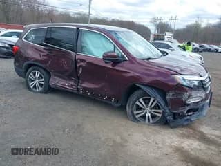 ✅ 2017 Honda Pilot EX-L • VIN: 5FNYF6H74HB040889 • Lot: 42040094. Listed on IAAI with 84,001 mi. Free auction sales archive from the USA and detailed vehicle history report at DreamBid. Image 1.