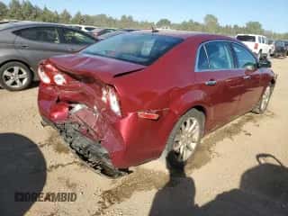 2011 Chevrolet Malibu LTZ with VIN 1G1ZE5E17BF308539, listed as a Copart auction lot 69997964 with 108,965 mi miles and Salvage title. Bid and sale history available at DreamBid. Image 3.