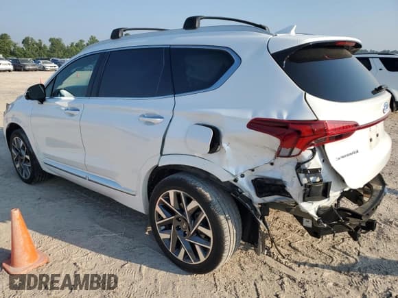 ✅ 2021 Hyundai Santa Fe Calligraphy • VIN: 5NMS5DAL0MH355881 • Lot: 59226954. Wystawiony na Copart z przebiegiem 14 349 mil. Bezpłatny archiwum sprzedaży aukcyjnych z USA i szczegółowy raport historii pojazdu na DreamBid. Zdjęcie 2.