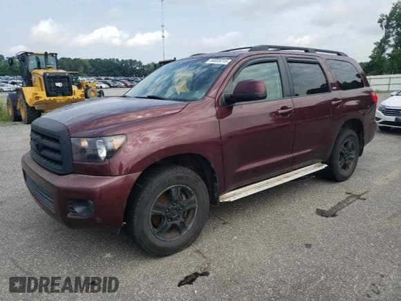 ✅ 2009 Toyota Sequoia • VIN: 5TDZT64A49S000498 • Lot: 64005315. Listed on Copart with 338,970 mi. Free auction sales archive from the USA and detailed vehicle history report at DreamBid. Image 1.