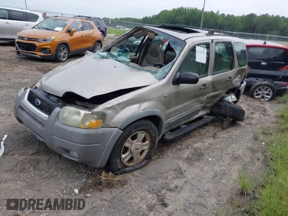 ✅ 2001 Ford Escape XLT • VIN: 1FMYU031X1KA35450 • Lot: 42747825. Listed on IAAI with 206,900 mi. Free auction sales archive from the USA and detailed vehicle history report at DreamBid. Image 2.