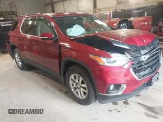 ✅ 2019 Chevrolet Traverse LT Cloth • VIN: 1GNERGKW8KJ307054 • Lot: 43052213. Wystawiony na IAAI z przebiegiem 89 762 mil. Bezpłatny archiwum sprzedaży aukcyjnych z USA i szczegółowy raport historii pojazdu na DreamBid. Zdjęcie 1.