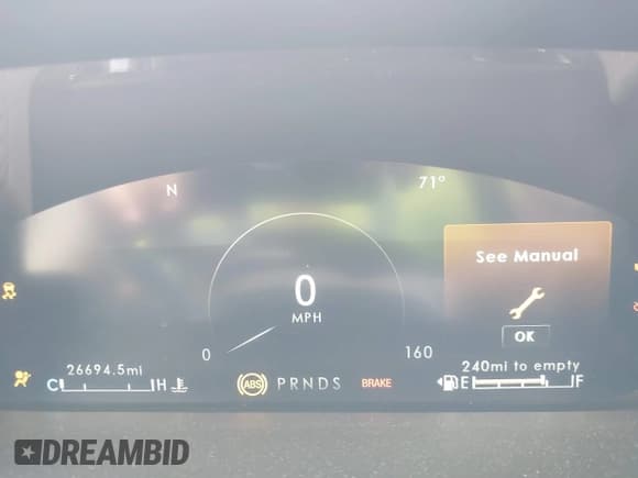 ✅ 2021 Lincoln Nautilus Standard • VIN: 2LMPJ8J92MBL10856 • Lot: 42204825. Listed on IAAI with 26,694 mi. Free auction sales archive from the USA and detailed vehicle history report at DreamBid. Image 7.