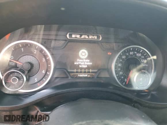 2022 Ram 1500 Lone Star с VIN 1C6RREFM9NN446136, выставлен на аукционе Copart как лот 51057105 с пробегом 106 169 миль миль и Списание • Salvage title. История ставок и продаж доступна на DreamBid. Изображение 9.