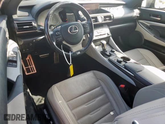 ✅ 2017 Lexus RC 200t • VIN: JTHHA5BC5H5005860 • Lot: 61528505. Listed on Copart with 99,896 mi. Free auction sales archive from the USA and detailed vehicle history report at DreamBid. Image 8.
