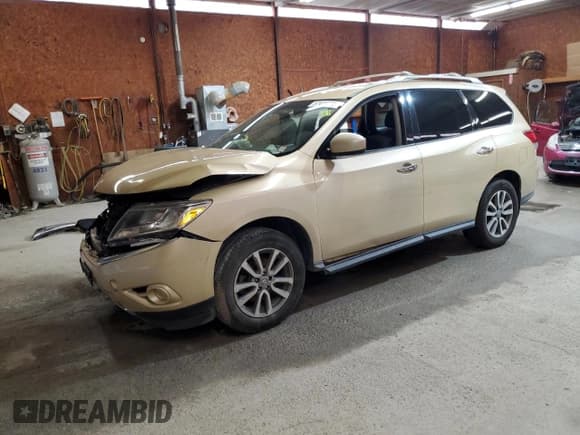 ✅ 2013 Nissan Pathfinder SL • VIN: 5N1AR2MM3DC604208 • Lot: 57424365. Listed on Copart with Not provided. Free auction sales archive from the USA and detailed vehicle history report at DreamBid. Image 1.