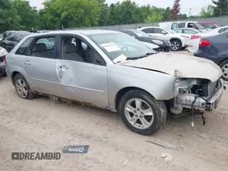 2005 Chevrolet Malibu Maxx LS with VIN 1G1ZT62825F191695, listed as a IAAI auction lot 42464788 with 145,928 mi miles and . Bid and sale history available at DreamBid. Image 1.