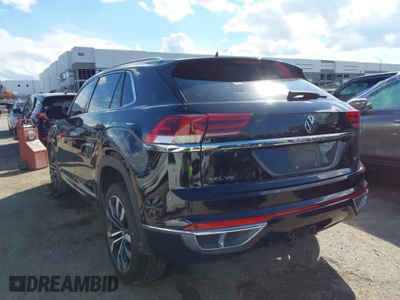 ✅ 2020 Volkswagen Atlas SEL Premium R-Line • VIN: 1V2TE2CA3LC223634 • Lot: 43303037. Listed on IAAI with 105,502 mi. Free auction sales archive from the USA and detailed vehicle history report at DreamBid. Image 3.