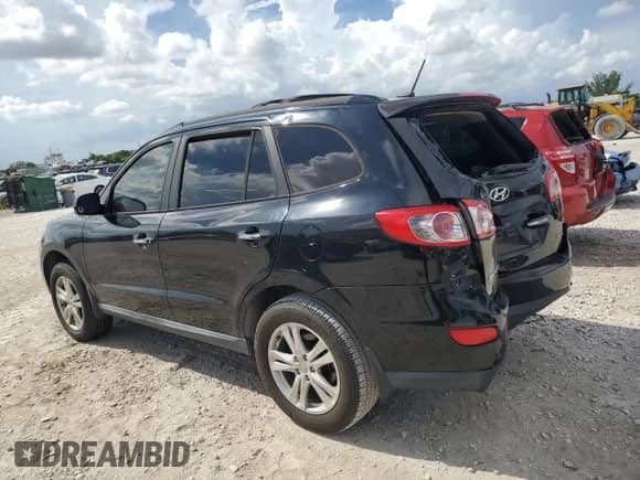 2012 Hyundai Santa Fe Limited с VIN 5XYZK4AG0CG164027, выставлен на аукционе Copart как лот 70644494 с пробегом 57 278 миль миль и Списание • Salvage title. История ставок и продаж доступна на DreamBid. Изображение 2.