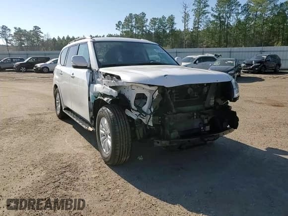 ✅ 2021 Nissan Armada SV • VIN: JN8AY2AD4M9662695 • Lot: 43764595. Listed on Copart with 107,098 mi. Free auction sales archive from the USA and detailed vehicle history report at DreamBid. Image 14.