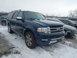 ✅ 2015 Ford Expedition Max Platinum • VIN: 1FMJK1MT3FEF26302 • Lot: 41286061. Listed on IAAI with 147,659 mi. Free auction sales archive from the USA and detailed vehicle history report at DreamBid. Image 1.