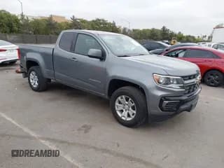 ✅ 2022 Chevrolet Colorado 2WD LT • VIN: 1GCHSCEA7N1158370 • Лот: 43199409. Опубликован ранее на IAAI с пробегом 66 538 миль. Бесплатный доступ к архиву аукционных продаж из США и подробный отчёт об истории автомобиля на DreamBid. Изображение 1.