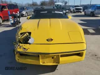 1987 Chevrolet Corvette with VIN 1G1YY3187H5107586, listed as a Copart auction lot 46694525 with 110,278 mi miles and Salvage title. Bid and sale history available at DreamBid. Image 5.